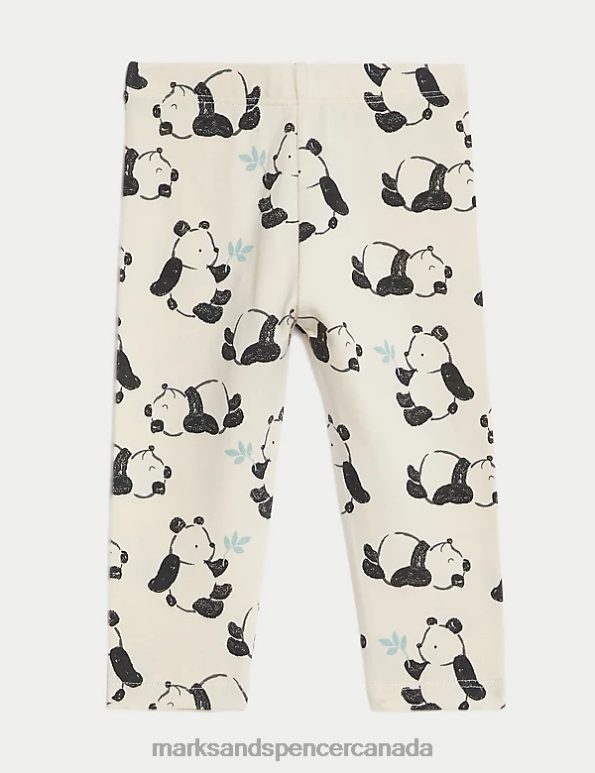 Marks and Spencer near me - Baby Calico Clothing Marks & Spencer Cotton Rich Panda Leggings 20VTD7721