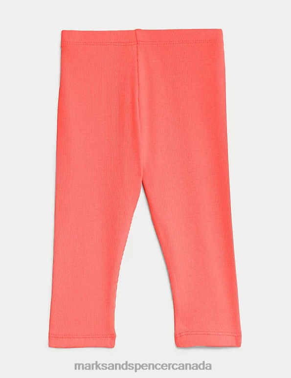 Marks and Spencer sale - Baby Sun Glow Clothing Marks & Spencer Cotton Rich Ribbed Leggings 20VTD7913