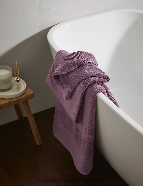 Unisex Amethyst Accessories Marks & Spencer Egyptian Cotton Luxury Towel 20VTD3632 - Marks and Spencer outlet