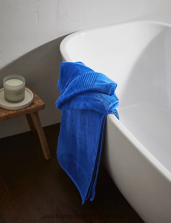 Marks and Spencer Canada - Unisex Cobalt Accessories Marks & Spencer Egyptian Cotton Luxury Towel 20VTD3627