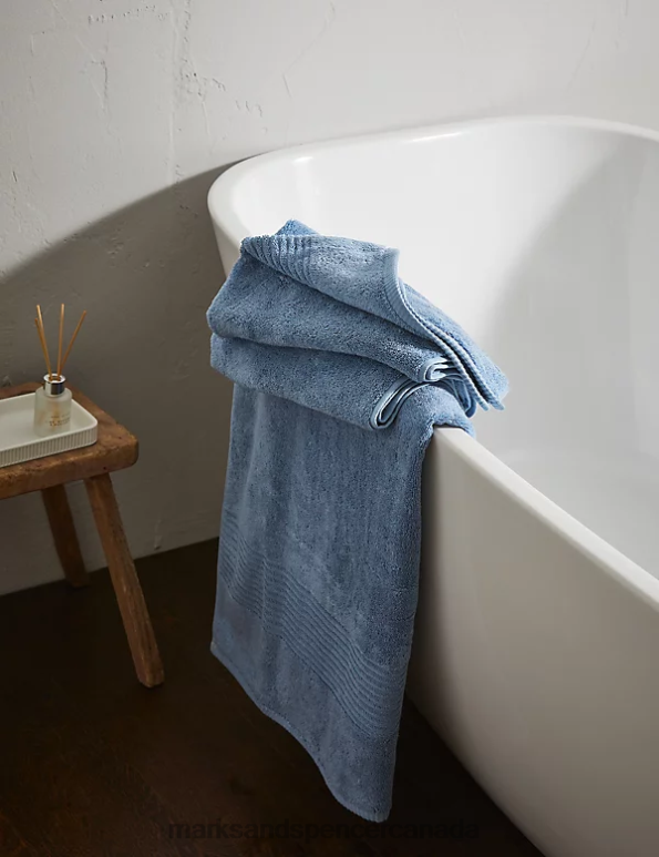 Unisex Denim Accessories Marks & Spencer Egyptian Cotton Luxury Towel 20VTD3630 - Marks and Spencer online