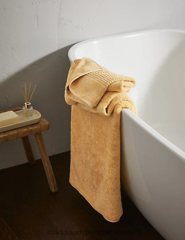 Unisex Honey Accessories Marks & Spencer Egyptian Cotton Luxury Towel 20VTD3631 - Marks and Spencer Canada locations