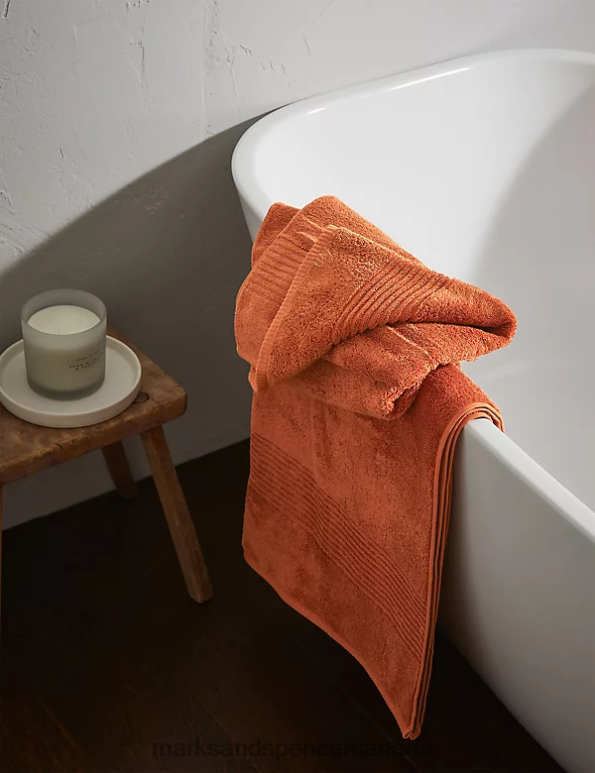 Unisex Rich Amber Accessories Marks & Spencer Egyptian Cotton Luxury Towel 20VTD3613 - Marks and Spencer Canada locations