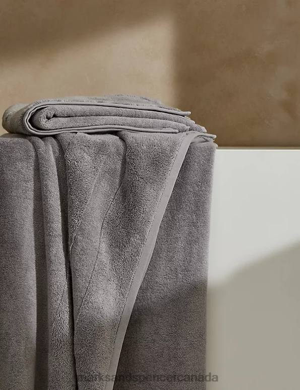 Unisex Silver Grey Accessories Marks & Spencer Ultimate Turkish Luxury Cotton Towel 20VTD3599 - Marks and Spencer Canada locations