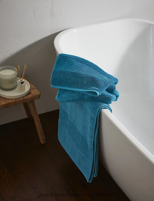 Marks and Spencer near me - Unisex Teal Accessories Marks & Spencer Egyptian Cotton Luxury Towel 20VTD3628