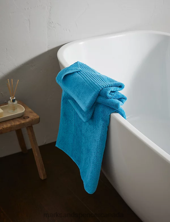 Marks and Spencer near me - Unisex Turquoise Accessories Marks & Spencer Egyptian Cotton Luxury Towel 20VTD3640