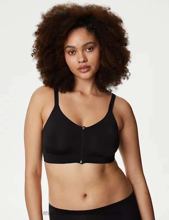 Unisex Black Clothing Marks & Spencer Flexifit Non Wired Full Cup Bra 20VTD4361 - Marks and Spencer Canada locations