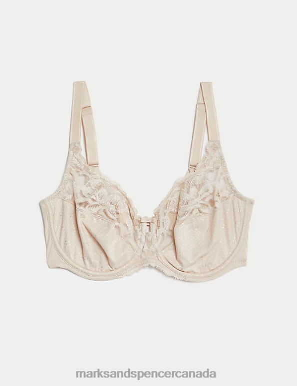 Unisex Opaline Clothing Marks & Spencer Wild Blooms Wired Full Cup Bra 20VTD108 - Marks and Spencer outlet