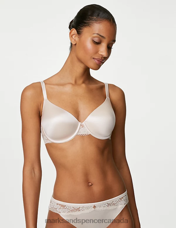 Unisex Pale Opaline Clothing Marks & Spencer Smoothing Wired Full Cup Bra 20VTD4621 - Marks and Spencer online