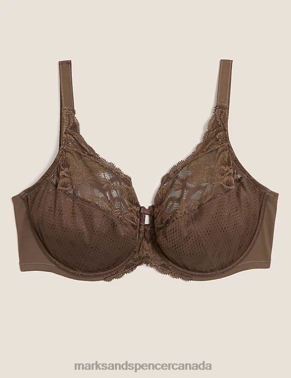 Marks and Spencer near me - Unisex Rich Quartz Clothing Marks & Spencer Wild Blooms Wired Full Cup Bra 20VTD4515