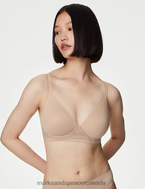 Marks and Spencer near me - Unisex Rose Quartz Clothing Marks & Spencer Body Soft Non Wired Full Cup Bra 20VTD4169