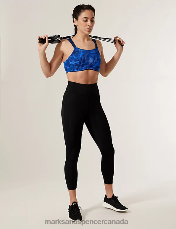 Marks and Spencer Canada - Unisex Sapphire Clothing Marks & Spencer Ultimate Support Serious Sports Bra 20VTD4666