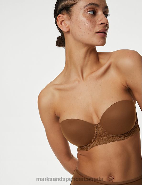 Marks and Spencer near me - Unisex Topaz Clothing Marks & Spencer Body Soft Wired Strapless Bra 20VTD4494