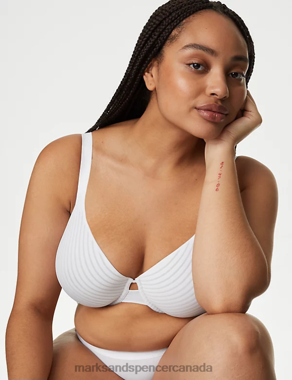 Marks and Spencer sale - Unisex White Clothing Marks & Spencer Body Define Wired Spacer Full Cup Bra 20VTD4072