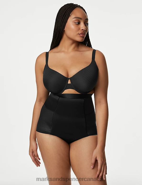 Marks and Spencer Canada - Unisex Black Clothing Marks & Spencer Body Define Firm Control Waist Cincher Knickers 20VTD3770