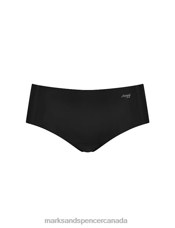 Unisex Black Clothing Marks & Spencer Zero Feel Hipster Low Rise Knickers 20VTD4244 - Marks and Spencer outlet