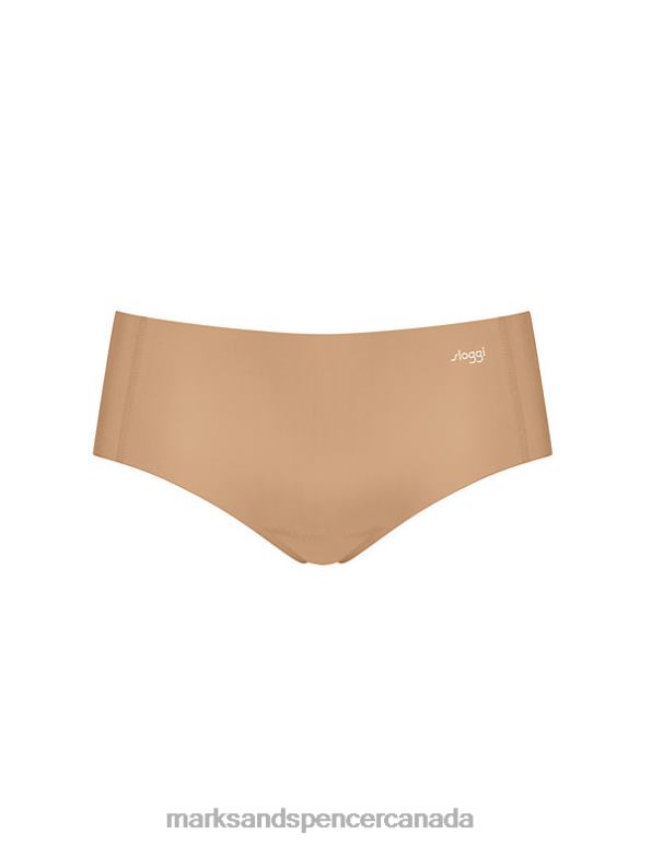 Marks and Spencer sale - Unisex Cognac Clothing Marks & Spencer Zero Feel Hipster Low Rise Knickers 20VTD4635