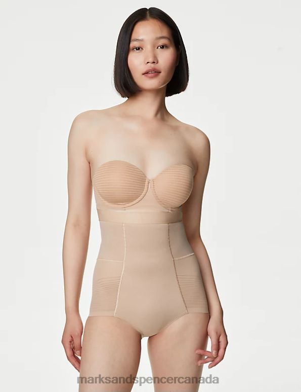 Unisex Rose Quartz Clothing Marks & Spencer Body Define Firm Control Waist Cincher Knickers 20VTD4092 - Marks and Spencer Canada locations