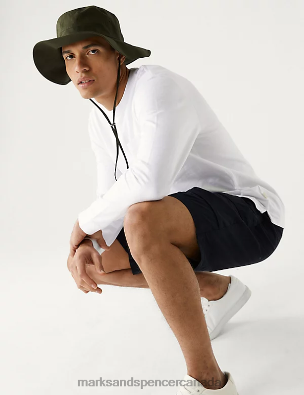 Unisex Khaki Clothing Marks & Spencer Pure Cotton Ambassador Hat with Stormwear 20VTD5819 - Marks and Spencer Canada locations