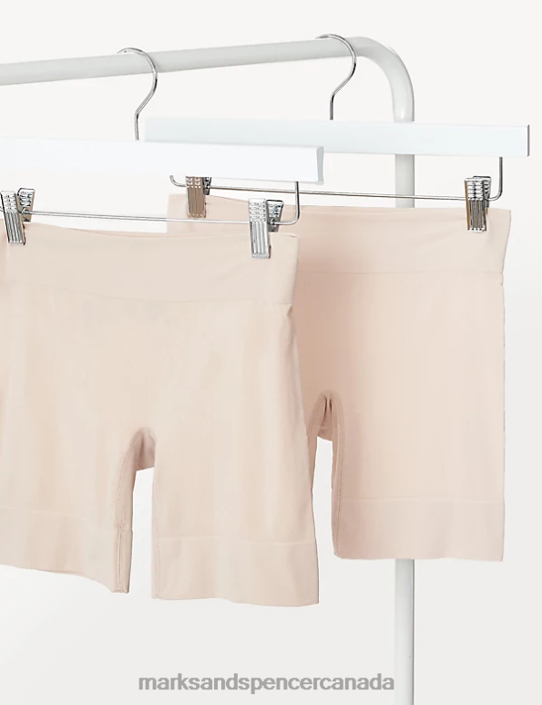 Unisex Opaline Clothing Marks & Spencer 2pk Anti-Chafe Shorts 20VTD3946 - Marks and Spencer online