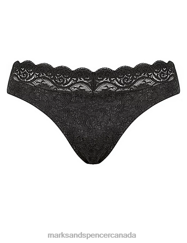 Unisex Black Lingerie Marks & Spencer Amourette 300 Magic Wire Tai Briefs 20VTD4693 - Marks and Spencer Canada locations