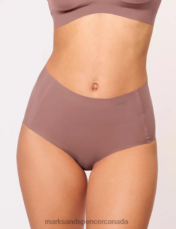 Unisex Brown Lingerie Marks & Spencer Zero Feel Maxi Full Briefs 20VTD4750 - Marks and Spencer outlet