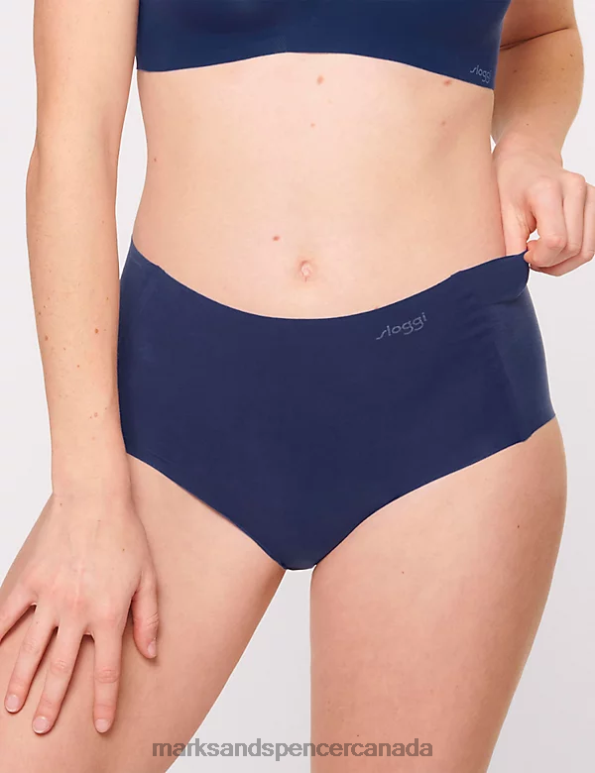 Marks and Spencer near me - Unisex Navy Lingerie Marks & Spencer Zero Feel Maxi Full Briefs 20VTD4399