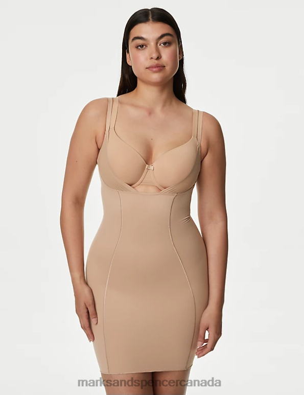 Unisex Rose Quartz Lingerie Marks & Spencer Body Define Firm Control Shaping Slip 20VTD4522 - Marks and Spencer online