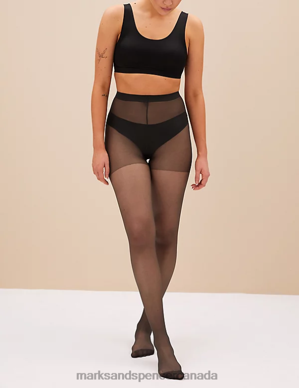 Unisex Nearly Black Lingerie Marks & Spencer 3pk 10 Denier Energising Sheer Tights 20VTD4681 - Marks and Spencer online