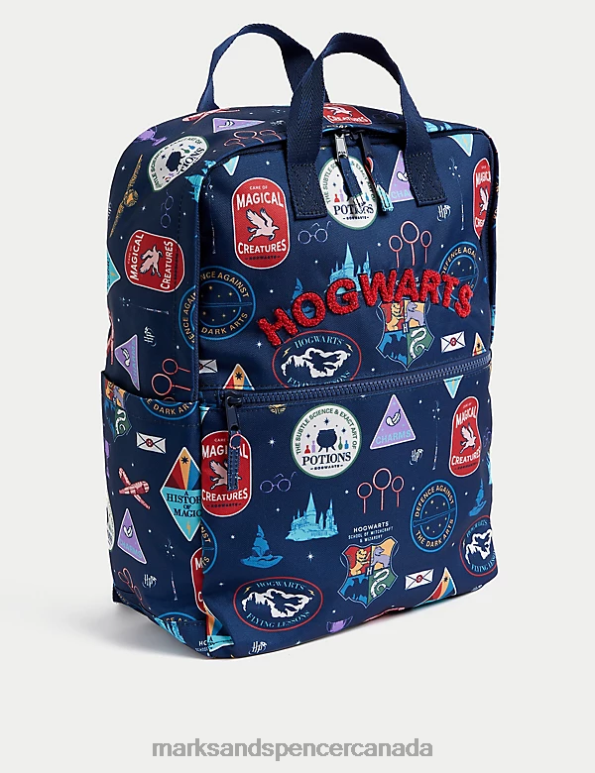 Kids Indigo Accessories Marks & Spencer Harry Potter Water Repellent School Backpack 20VTD7800 - Marks and Spencer Canada locations