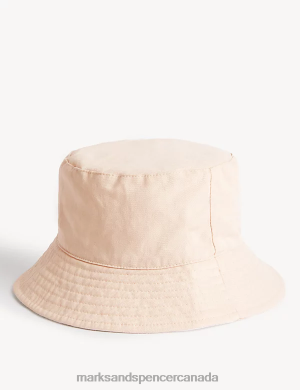 Kids Calico Accessories Marks & Spencer Pure Cotton Plain Sun Hat 20VTD8892 - Marks and Spencer online