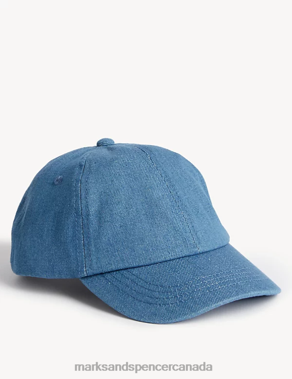 Kids Denim Accessories Marks & Spencer Baseball Cap 20VTD8592 - Marks and Spencer online