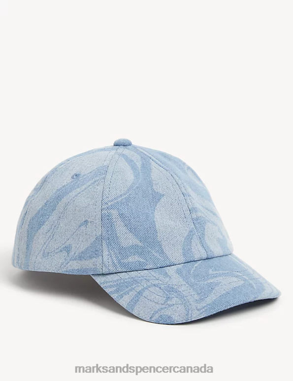 Kids Denim Accessories Marks & Spencer Patterned Cap 20VTD8338 - Marks and Spencer Canada locations