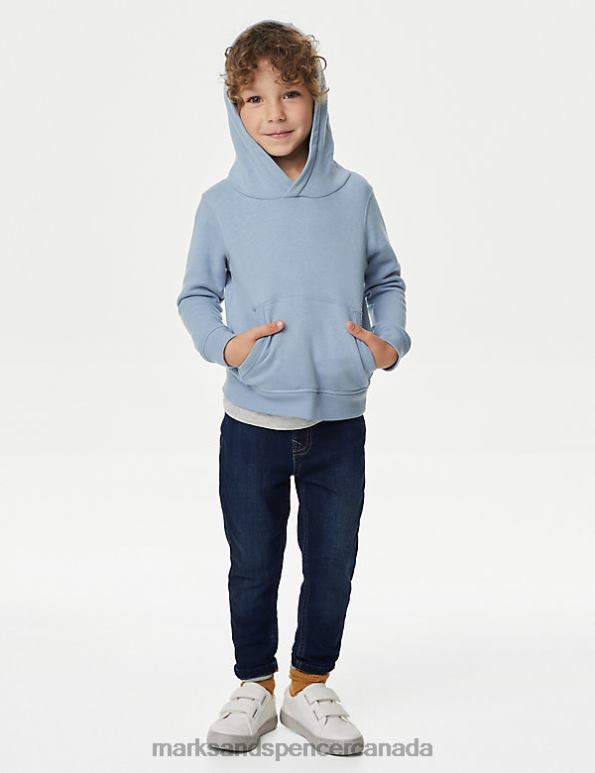 Kids Dark Denim Clothing Marks & Spencer Skinny Denim Jeans 20VTD8198 - Marks and Spencer Canada locations