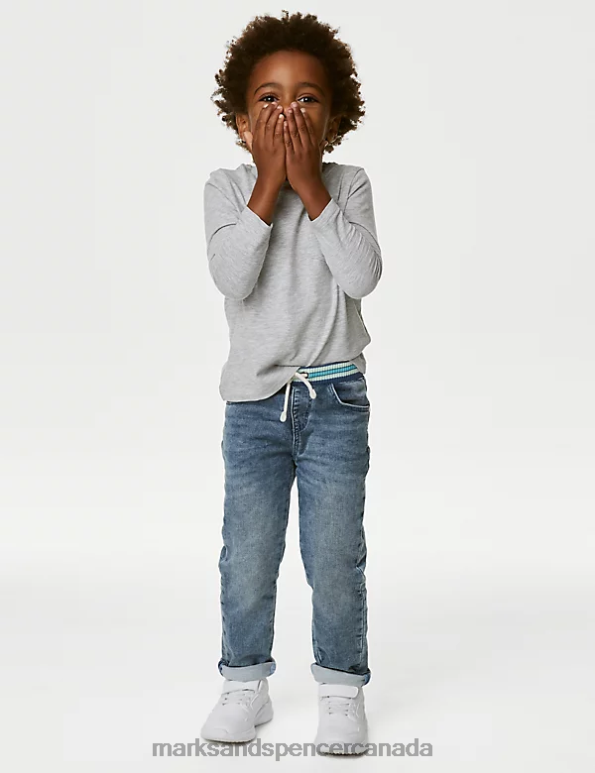 Marks and Spencer sale - Kids Denim Clothing Marks & Spencer Regular Jeans 20VTD8136