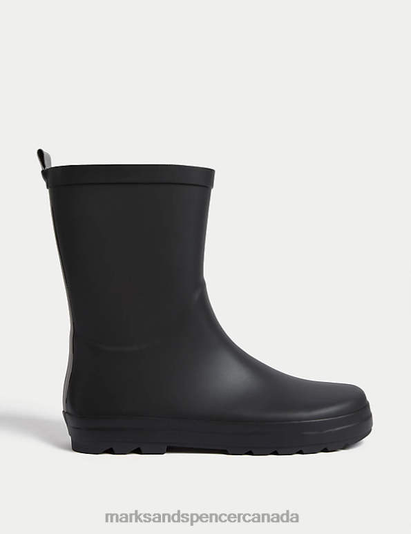 Kids Black Footwear Marks & Spencer Freshfeet Wellies 20VTD8480 - Marks and Spencer Canada locations