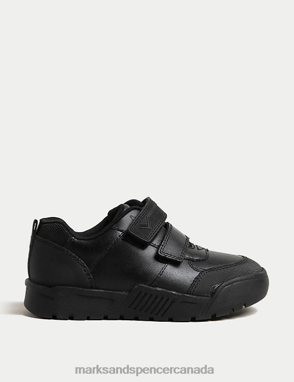 Kids Black Footwear Marks & Spencer Leather Freshfeet School Shoes 20VTD8039 - Marks and Spencer online