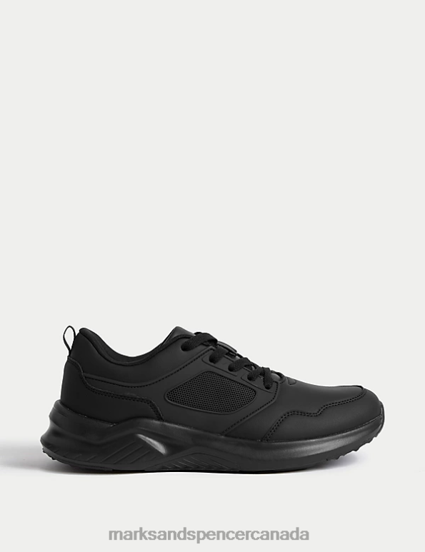 Kids Black Footwear Marks & Spencer Trainers 20VTD8126 - Marks and Spencer outlet