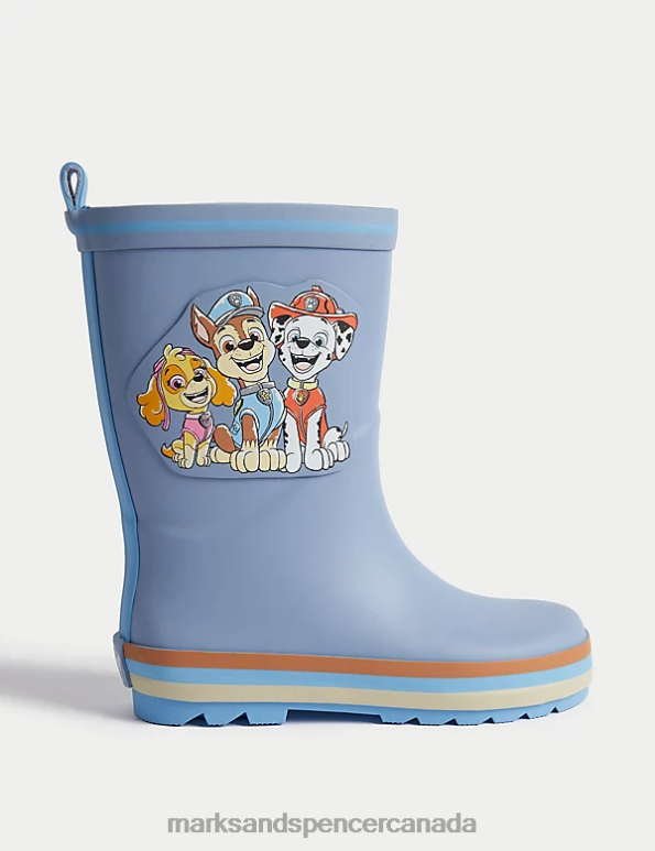 Marks and Spencer near me - Kids Bluebell Footwear Marks & Spencer Freshfeet PAW Patrol Wellies 20VTD7882