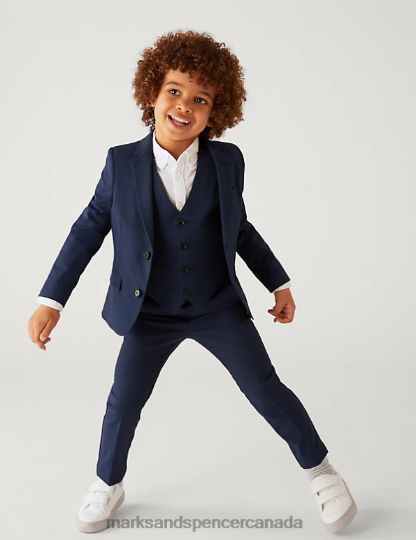 Kids Indigo Clothing Marks & Spencer Suit Jacket 20VTD8001 - Marks and Spencer outlet