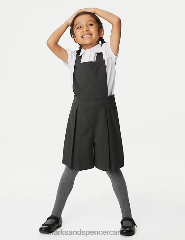 Marks and Spencer near me - Kids Grey Clothing Marks & Spencer School Regular Fit Playsuit 20VTD8899