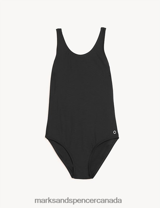 Marks and Spencer sale - School Uniform 20VTD9518 Black Kids Marks & Spencer Sports Swimsuit