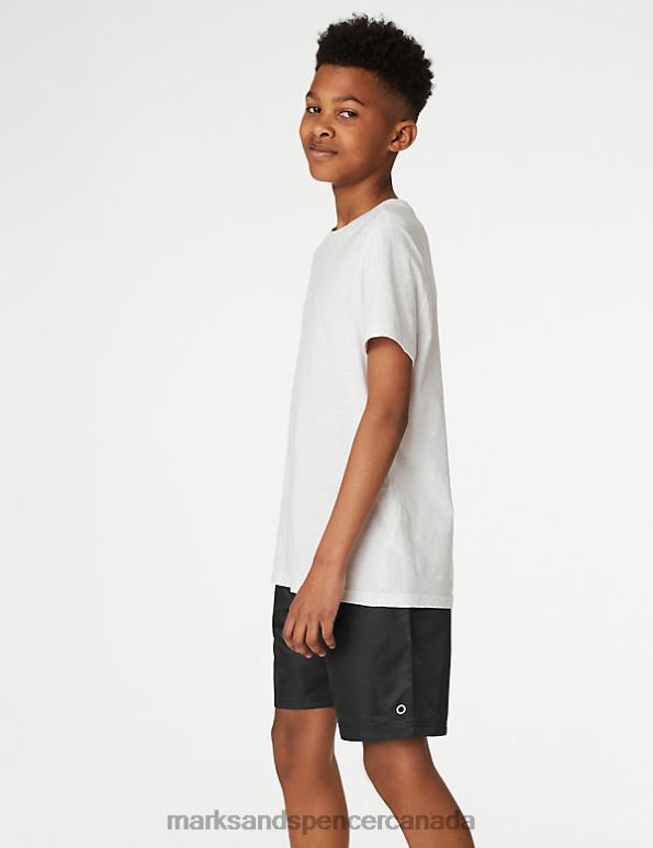 Marks and Spencer Canada - Kids Black Clothing Marks & Spencer Swim Shorts 20VTD8670