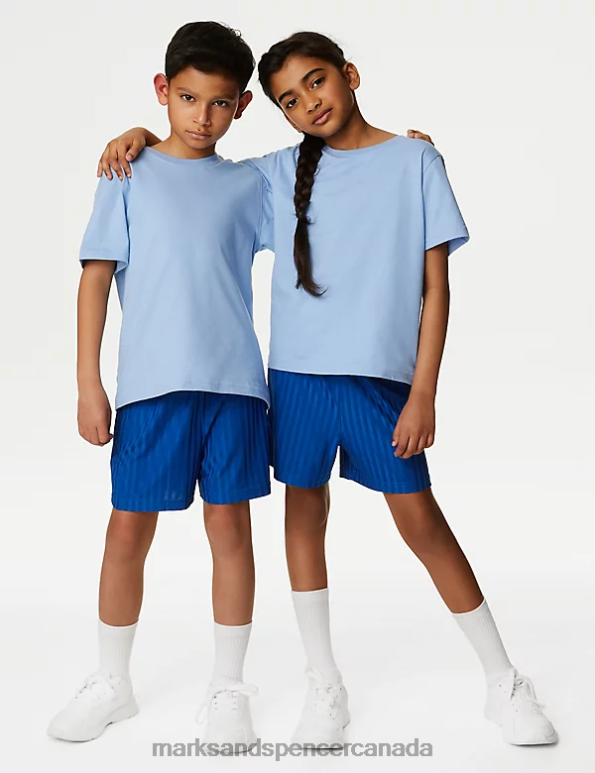 Kids Royal Blue Clothing Marks & Spencer Sports School Shorts 20VTD8356 - Marks and Spencer Canada locations