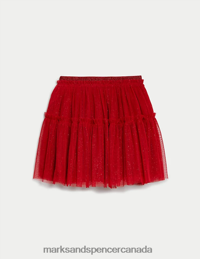 Clothing 20VTD9610 Redcurrant Kids Marks & Spencer Glitter Tutu Skirt - Marks and Spencer online