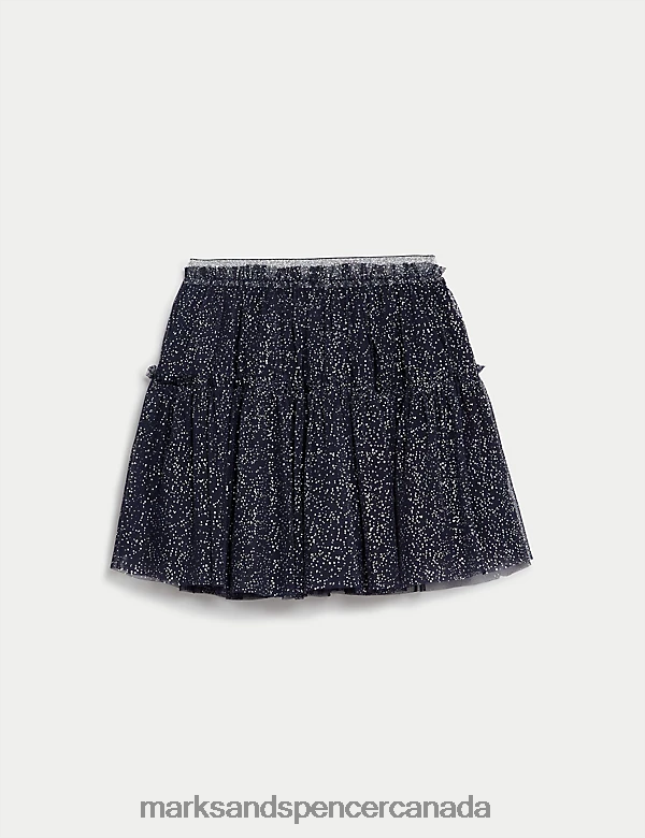 Clothing 20VTD9611 Navy Kids Marks & Spencer Glitter Tutu Skirt - Marks and Spencer Canada locations