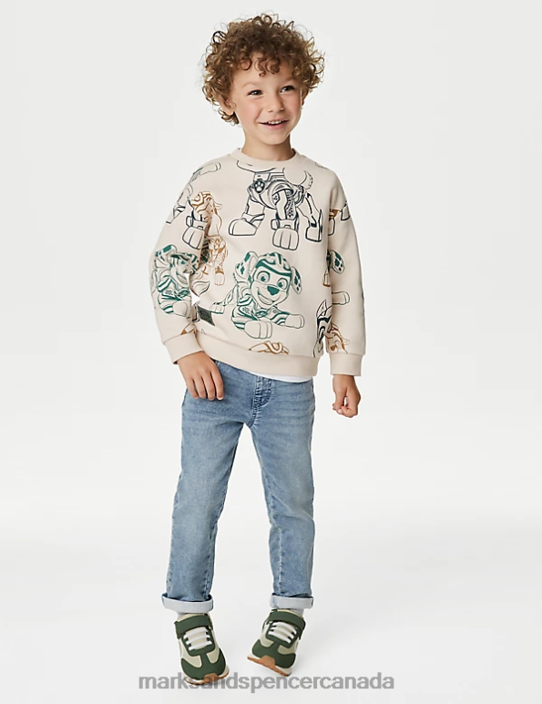 Kids Calico Clothing Marks & Spencer Cotton Rich PAW Patrol Sweatshirt 20VTD8672 - Marks and Spencer online