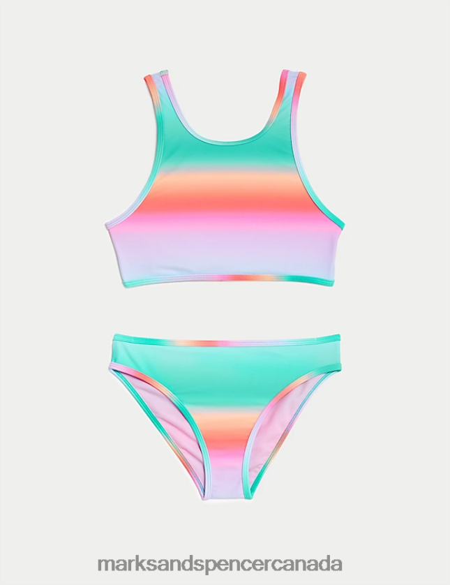 Marks and Spencer near me - Clothing 20VTD9741 Multi Kids Marks & Spencer Ombre Bikini