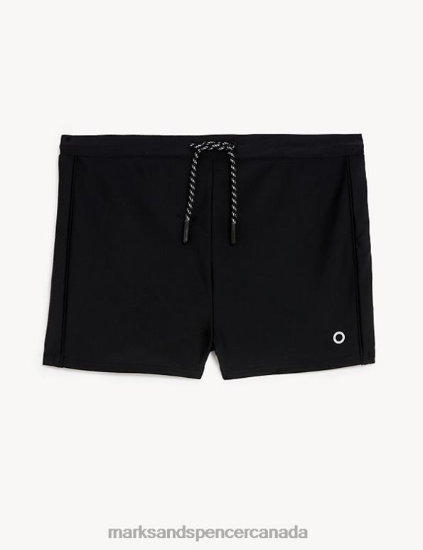 Marks and Spencer Canada - Kids Black Clothing Marks & Spencer Swim Trunks 20VTD8667