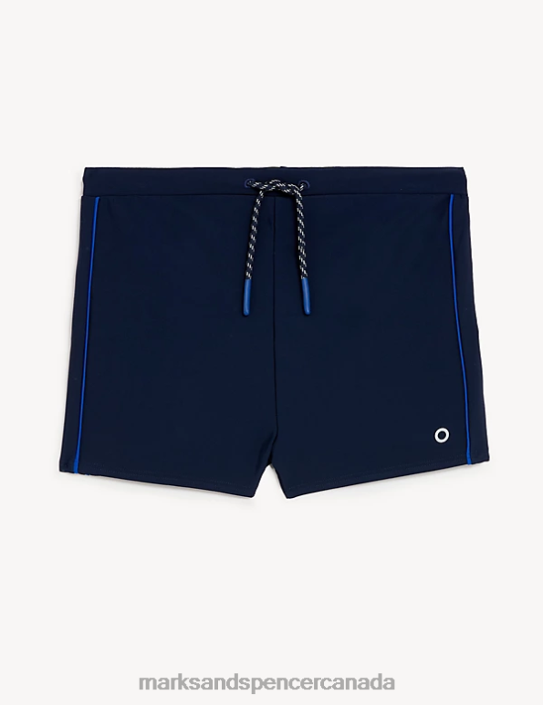 Marks and Spencer Canada - Kids Navy Clothing Marks & Spencer Swim Trunks 20VTD8418